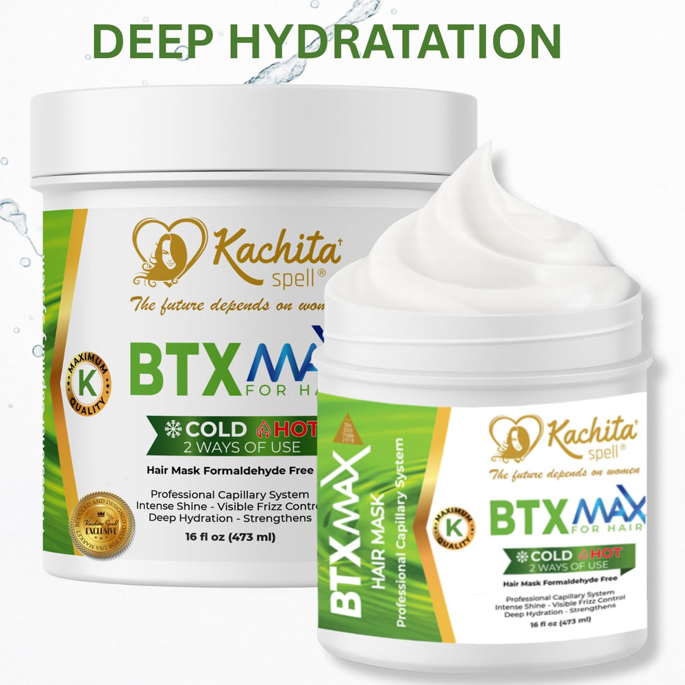 Kachita Spell BTX MAX – répare et revitalise les longueurs abîmées par chaleur et coloration.