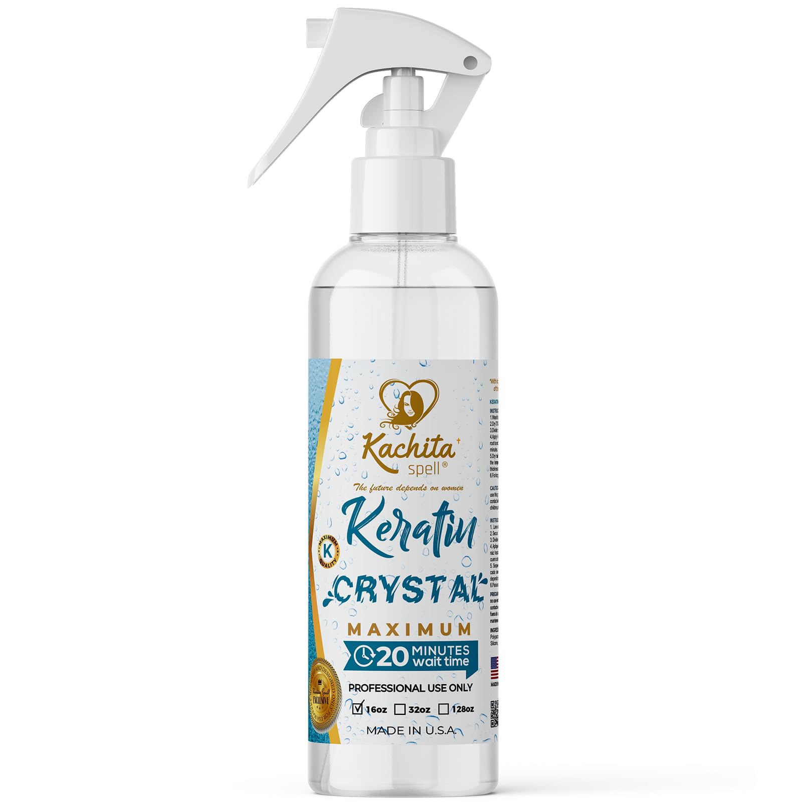 Kachita Spell Keratin Crystal : utilisation rapide en 20 minutes.