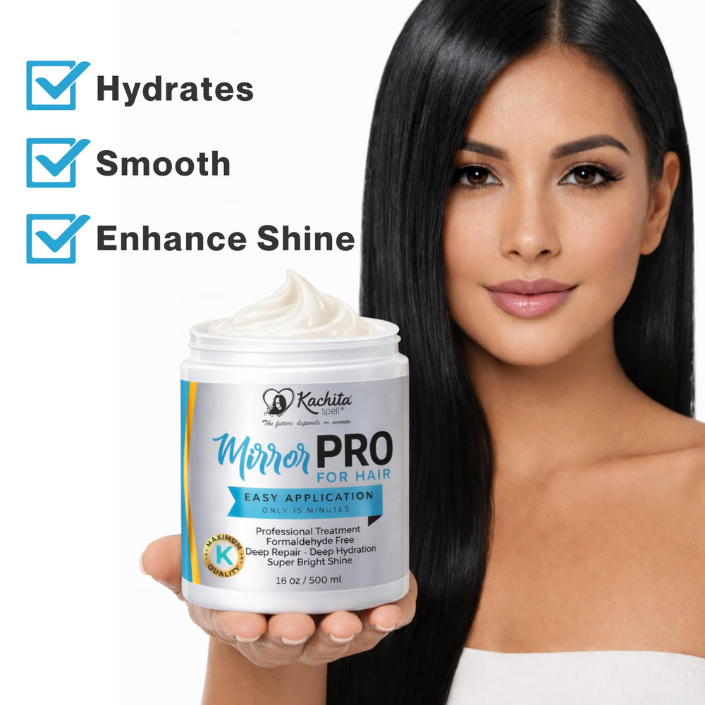 Formule sans sulfates MirrorPRO adaptée aux cheveux colorés