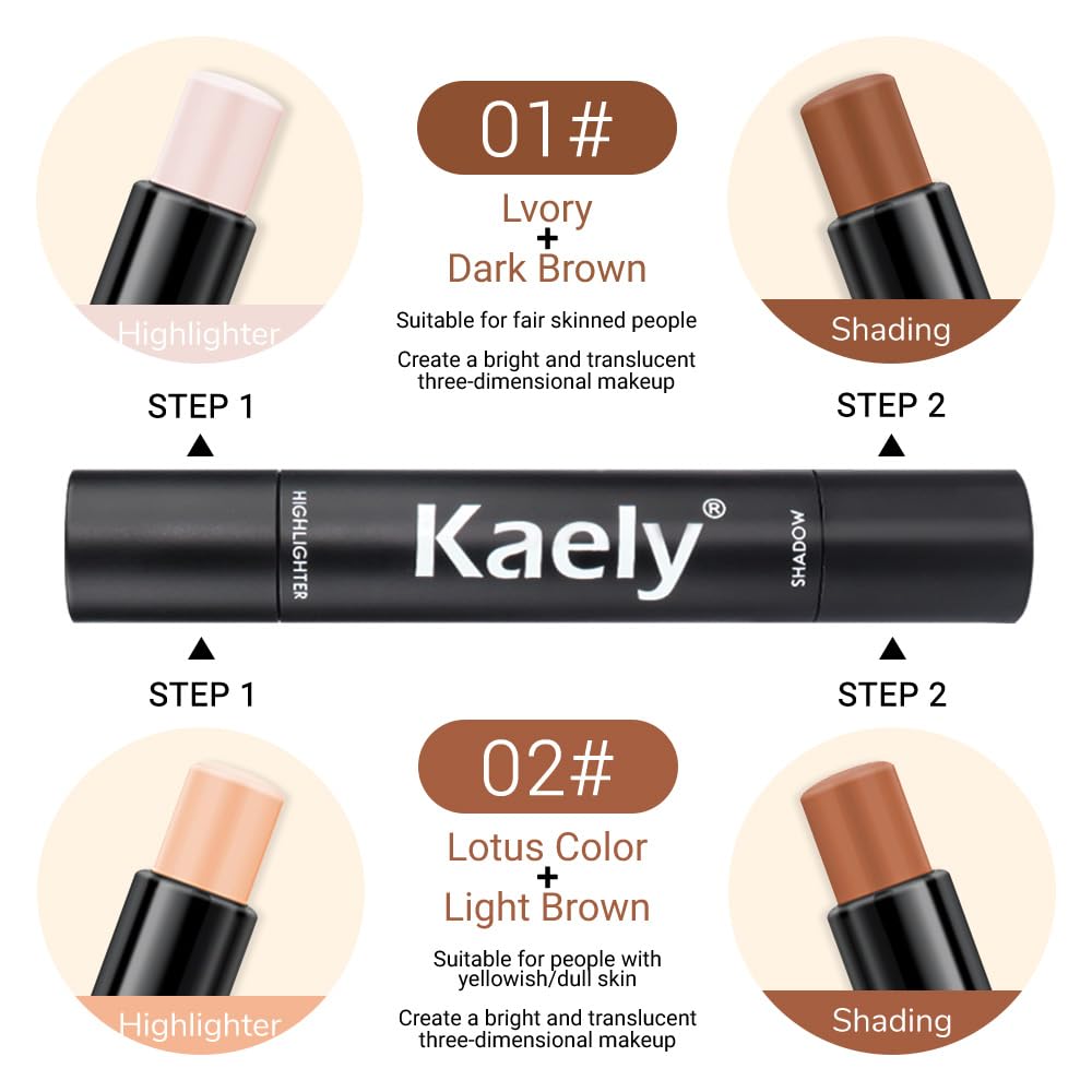 Kaely bronzer crème, texture soyeuse pour un bronzage naturel et lumineux.