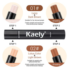 Kaely bronzer crème, texture soyeuse pour un bronzage naturel et lumineux.