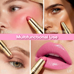 Kaely Contour Blush Stick – bronzer et blush polyvalents.