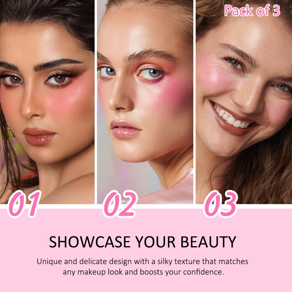 Kaely Contour Blush Stick – finition lumineuse et naturelle.