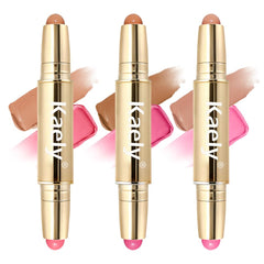 Kaely Contour Blush Stick – texture ultra-crème pour un contour naturel.