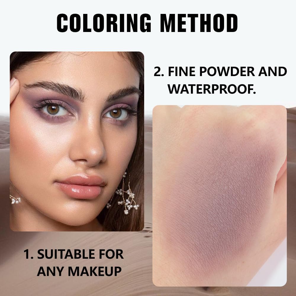 Kaely emballage compact pratique pour retouches maquillage en déplacement.