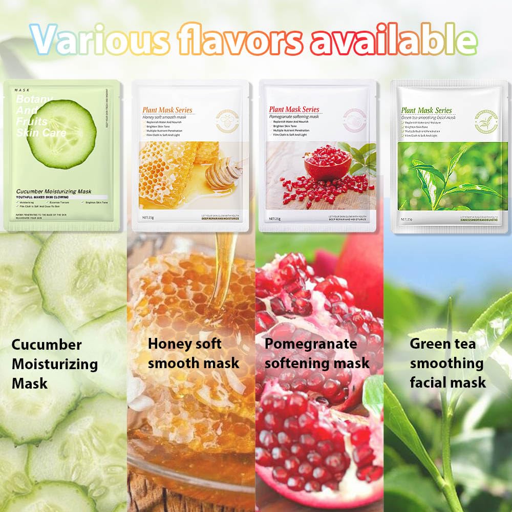 Kaely masque visage feuille – hydratation profonde idéale pour toutes les peaux