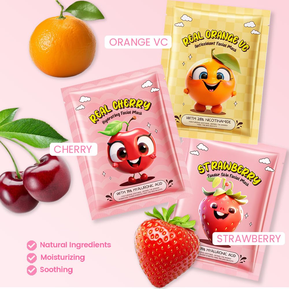 Masque visage Kaely fruits banane : apaise et nourrit la peau pour douceur.
