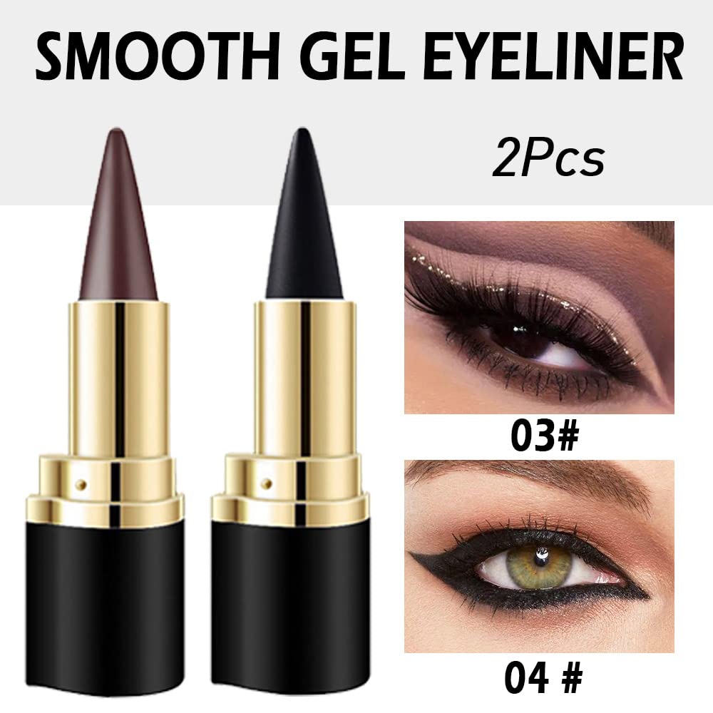 Kaely mine crayon gel yeux noir, précision longue tenue.