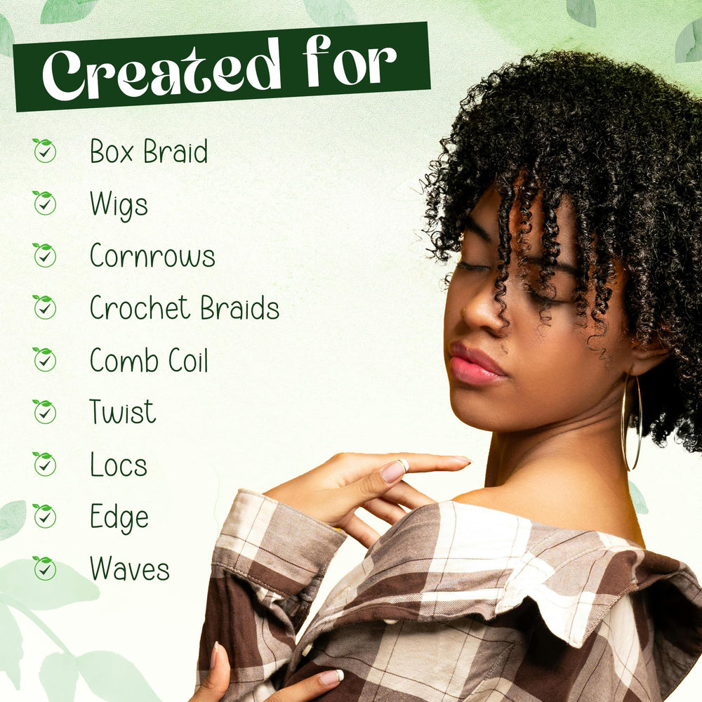 KAGA Pure O Natural Neatbraid – coiffage quotidien pratique et durable.