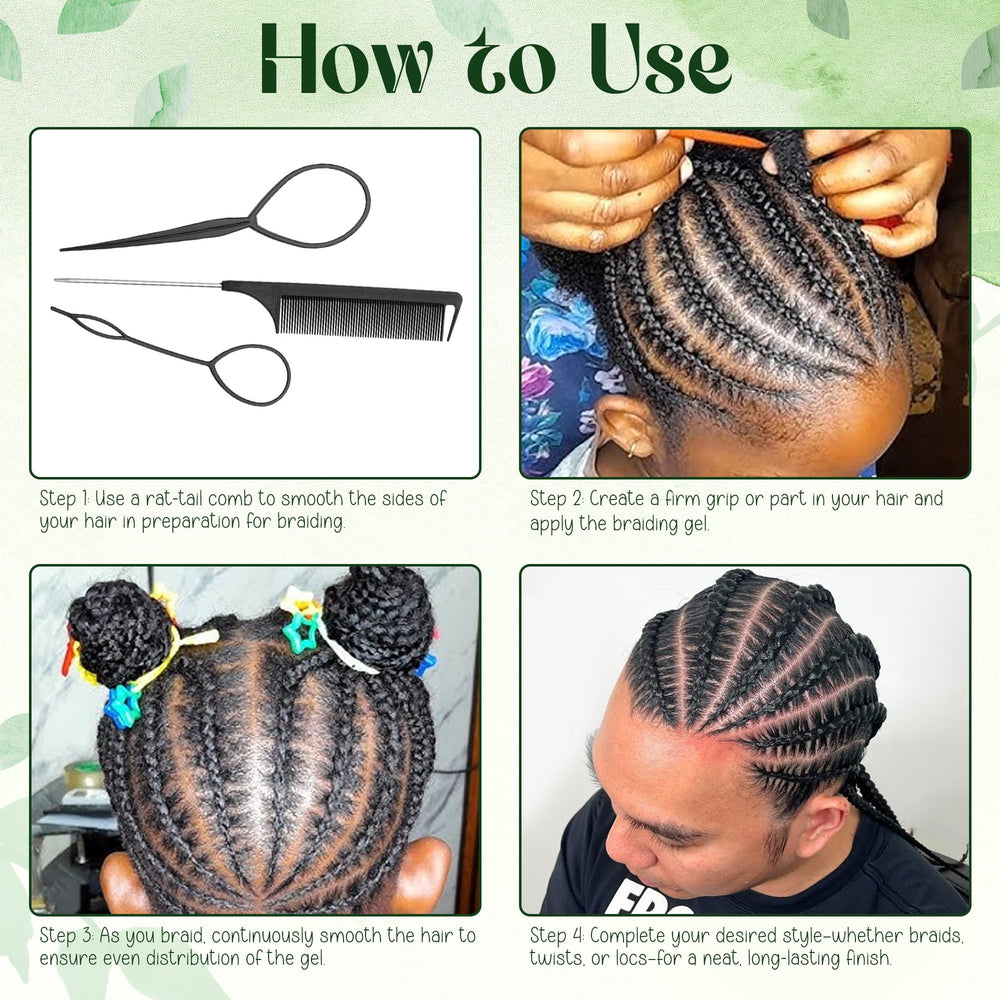 KAGA Pure O Natural Neatbraid – formule sans alcool pour un usage quotidien.