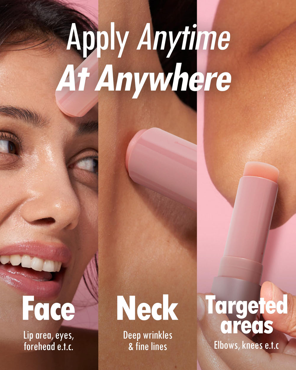 Base maquillage KAHI, visage rafraîchi et prêt pour le maquillage.