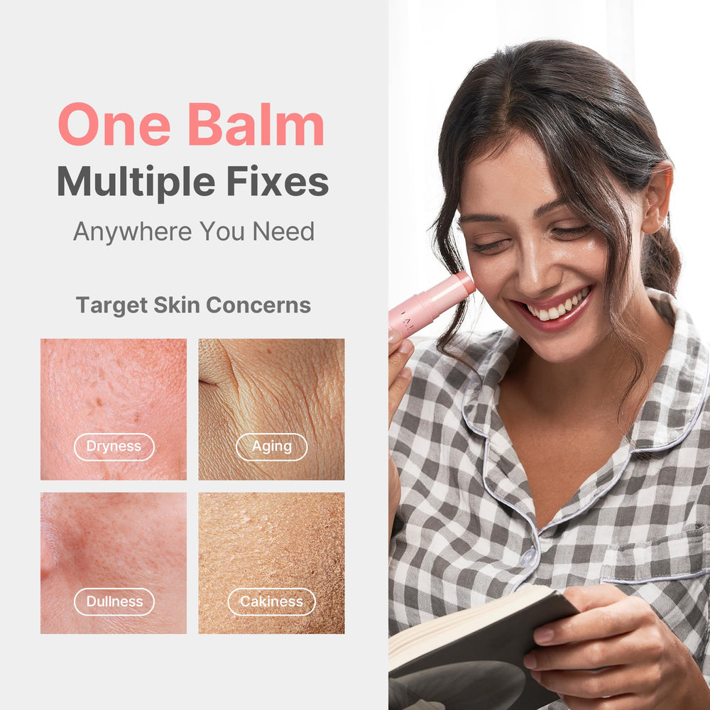 KAHI Wrinkle Bounce Multi Balm Stick – brume visage pratique pour réactiver l'éclat.