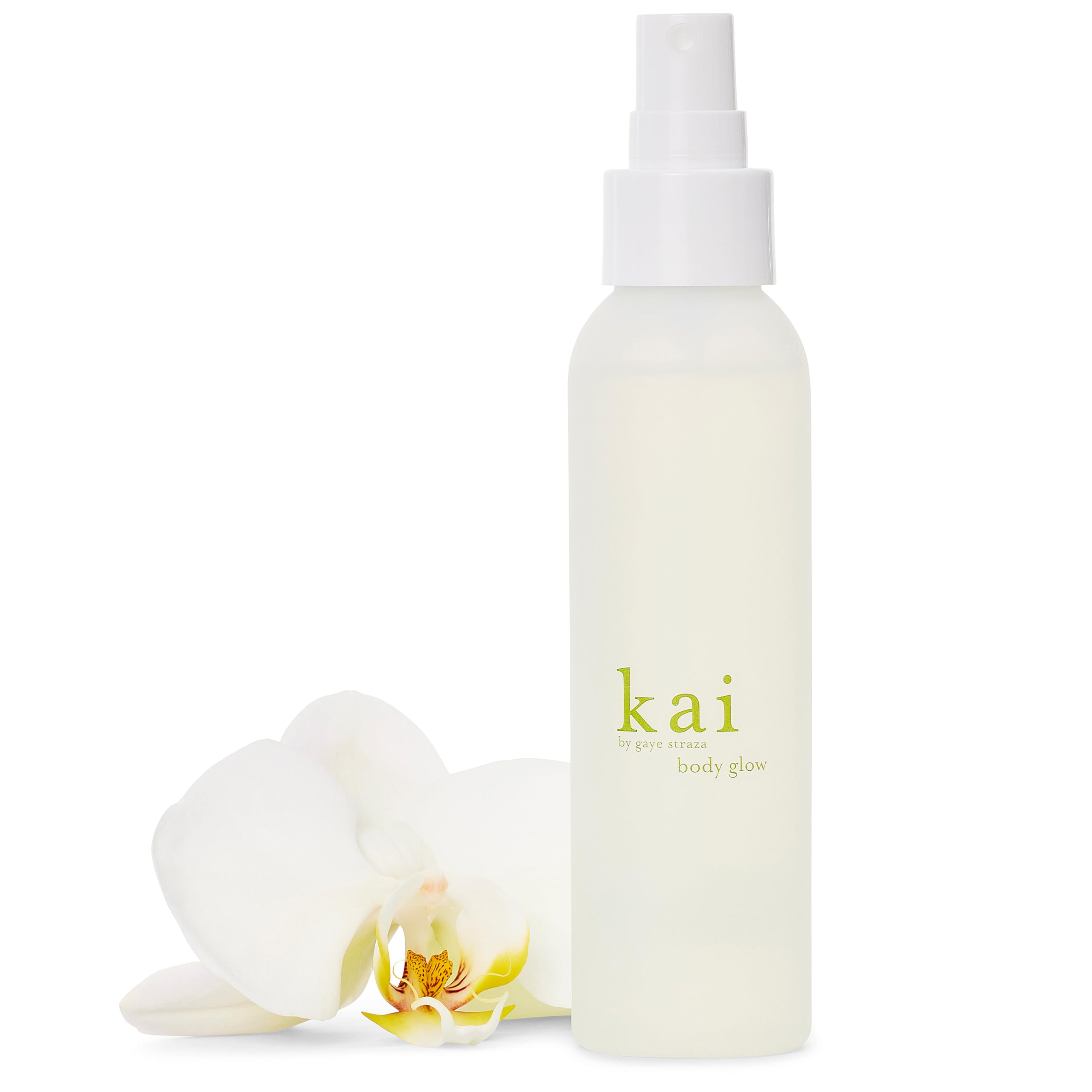 Kai Body Glow — Bouteille sèche pour le corps offrant hydratation légère et éclat naturel.