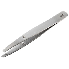 Kai Catch Tweezers argent, arrêt interne, contrôle de pression.