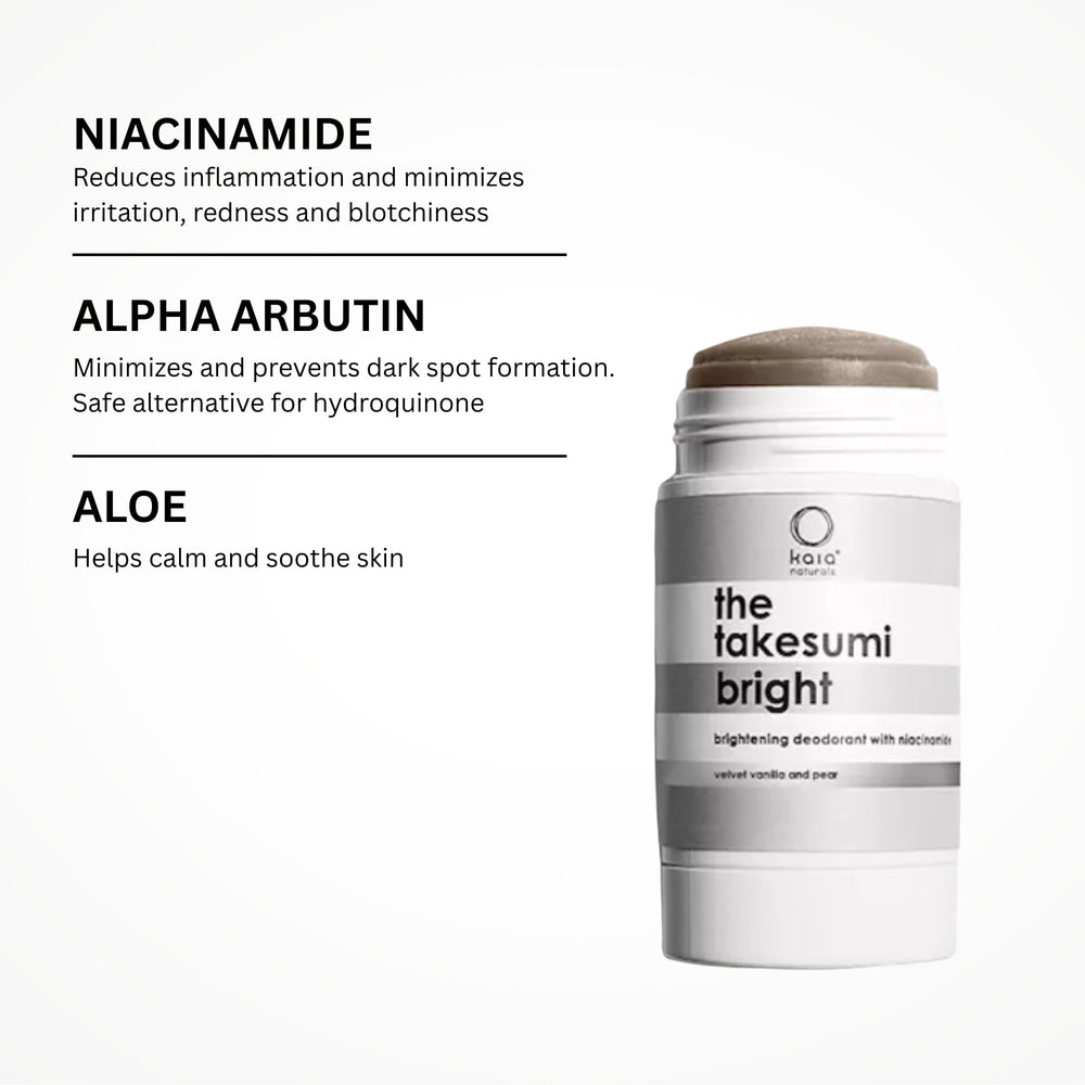 Kaia Naturals Takesumi Bright charbon actif: absorbe l’humidité et réduit les odeurs.