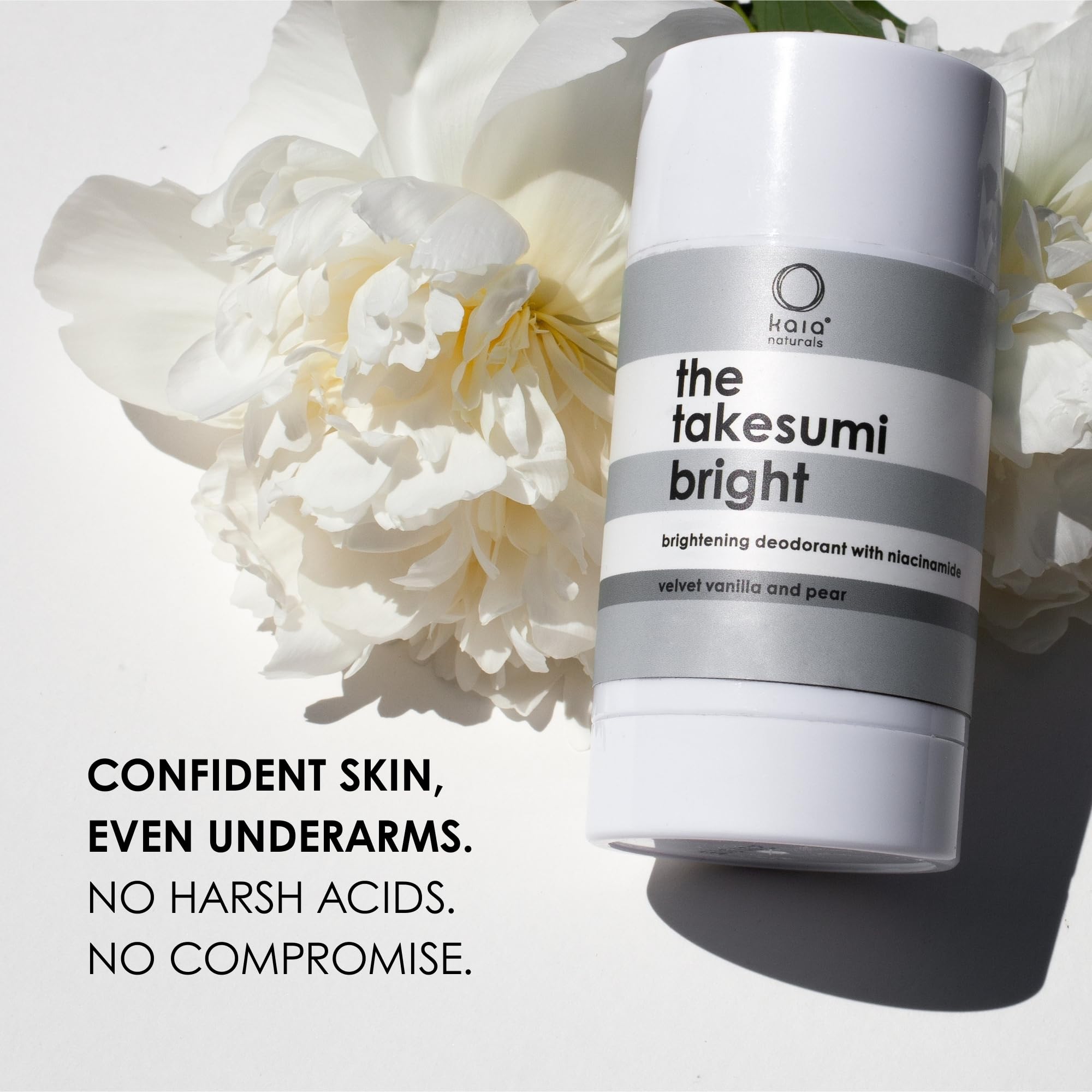 Kaia Naturals Takesumi Bright niacinamide alpha-arbutine: peut éclaircir les zones sombres.