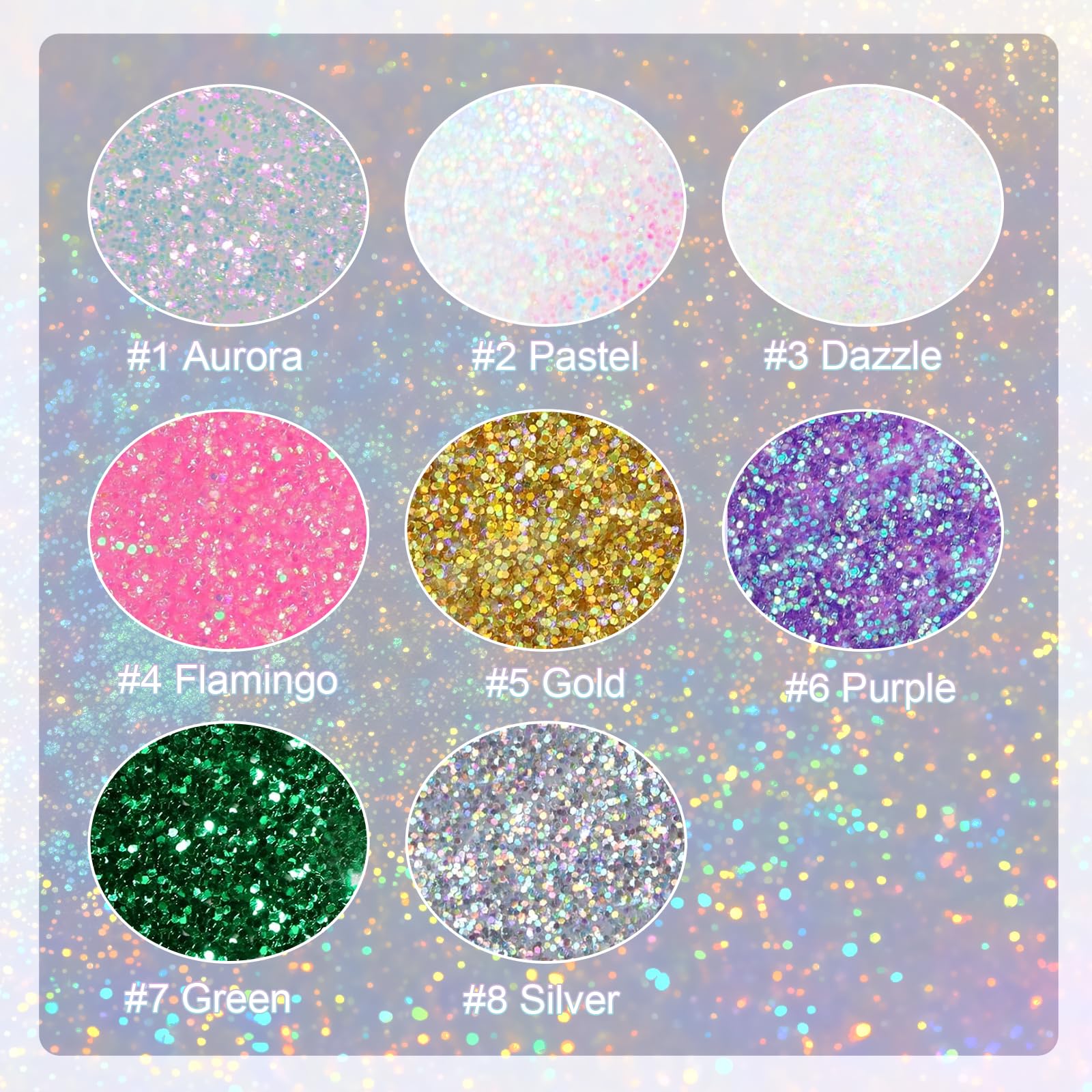KAICOERLY Roll-on glitter visage et corps: application rapide et homogène.
