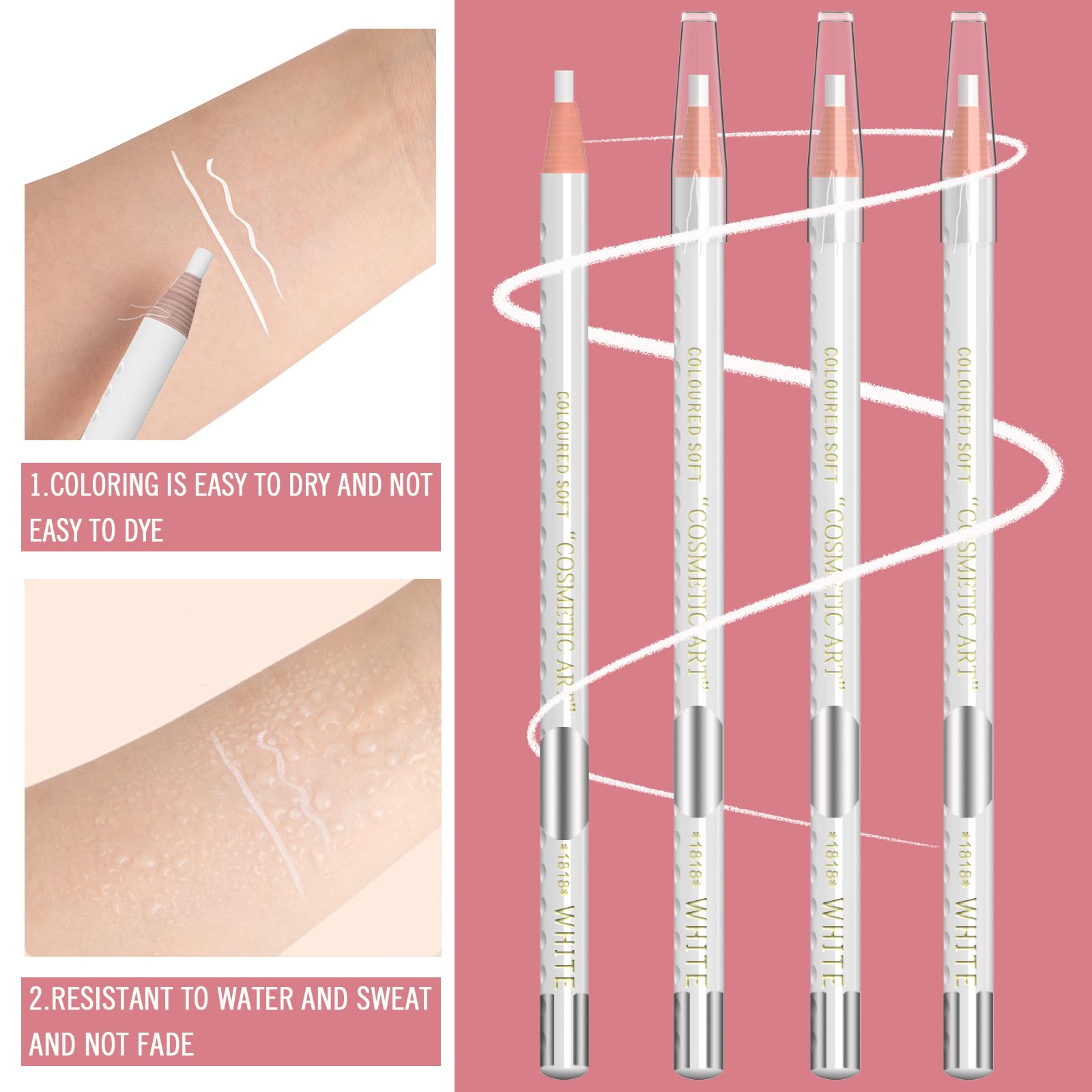 KAIQIKAIXI pinceau trace sourcils précis : tracé doux et naturel sans bavure