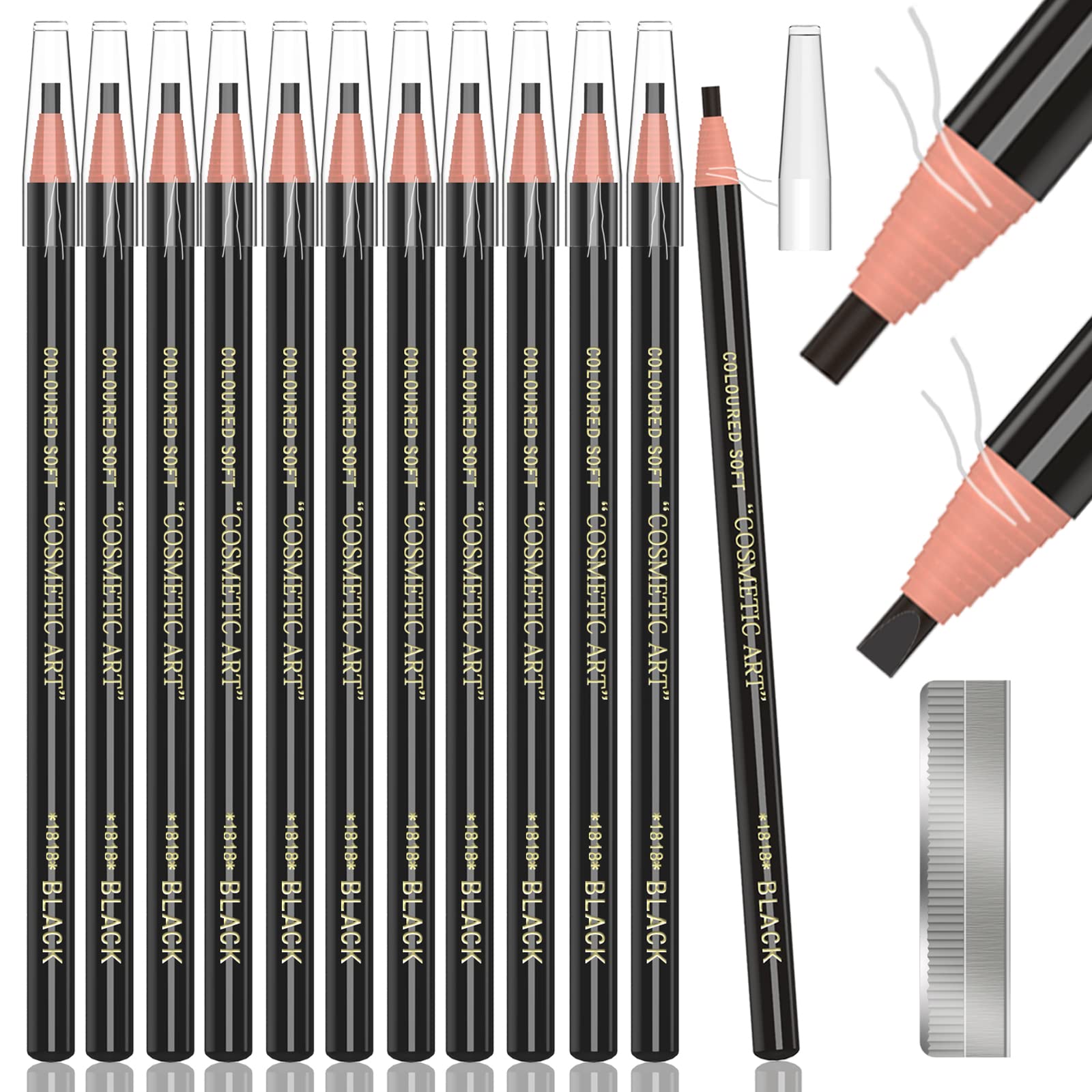 KAIQIKAIXI sourcils densité naturelle pour un look équilibré.
