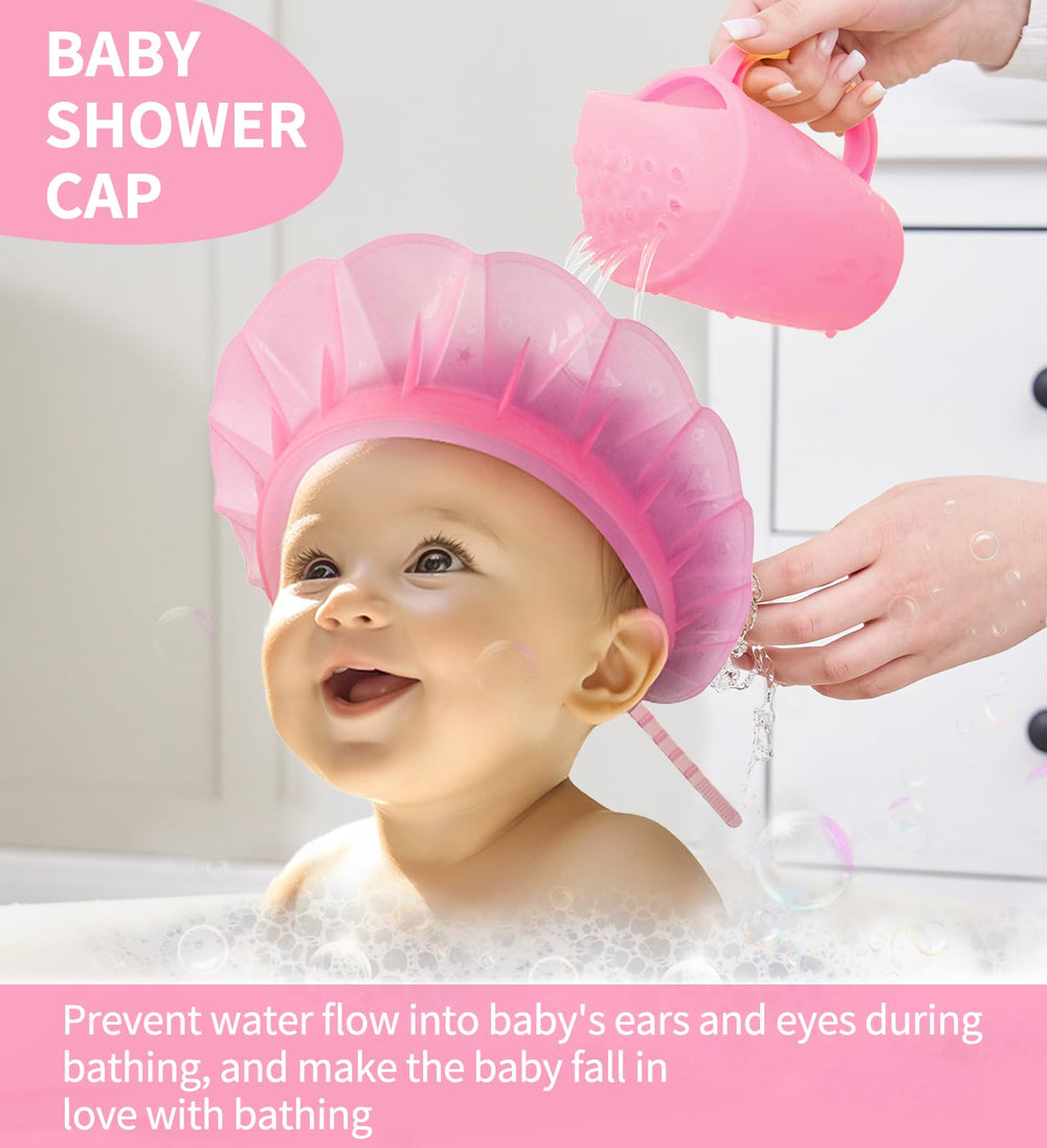 Kair cap bebe couleurs candy rend l'heure du bain ludique et sécurisée.