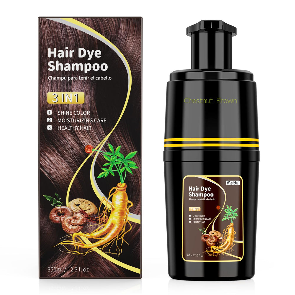 KAISASA Shampoing colorant pour cheveux, couverture efficace des gris