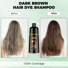 KAISASA Shampoing couvre les racines gris avec une teinte naturelle.
