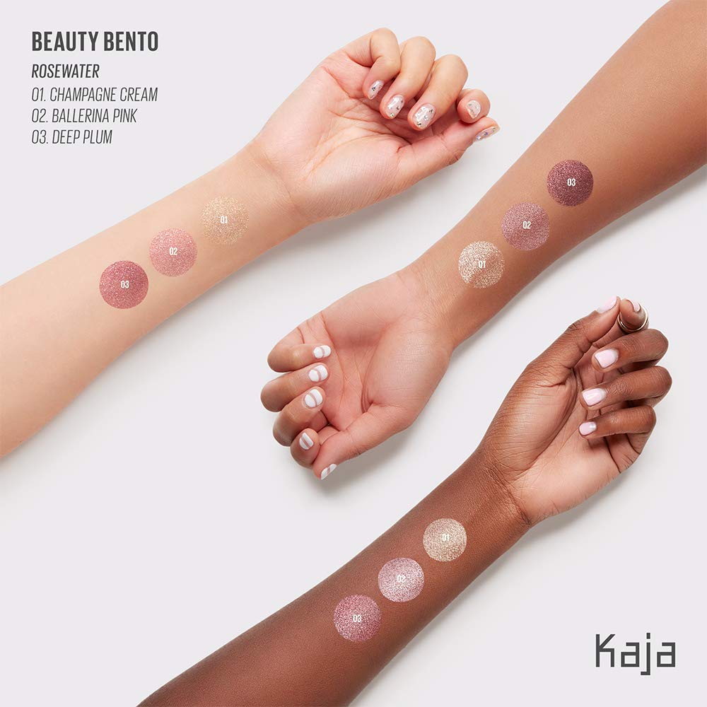 KAJA Rosewater: usage rapide pour un look quotidien polyvalent