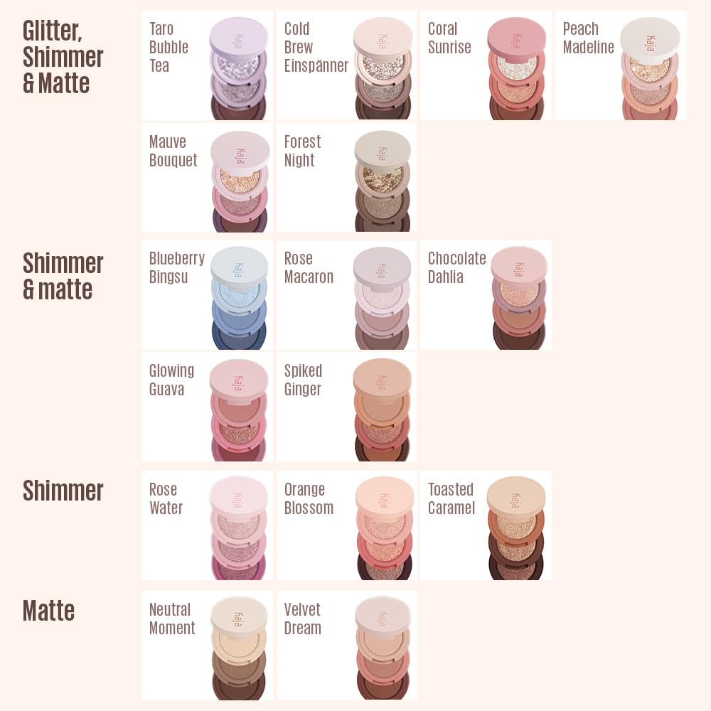 Shades designed for easy layering and everyday looks