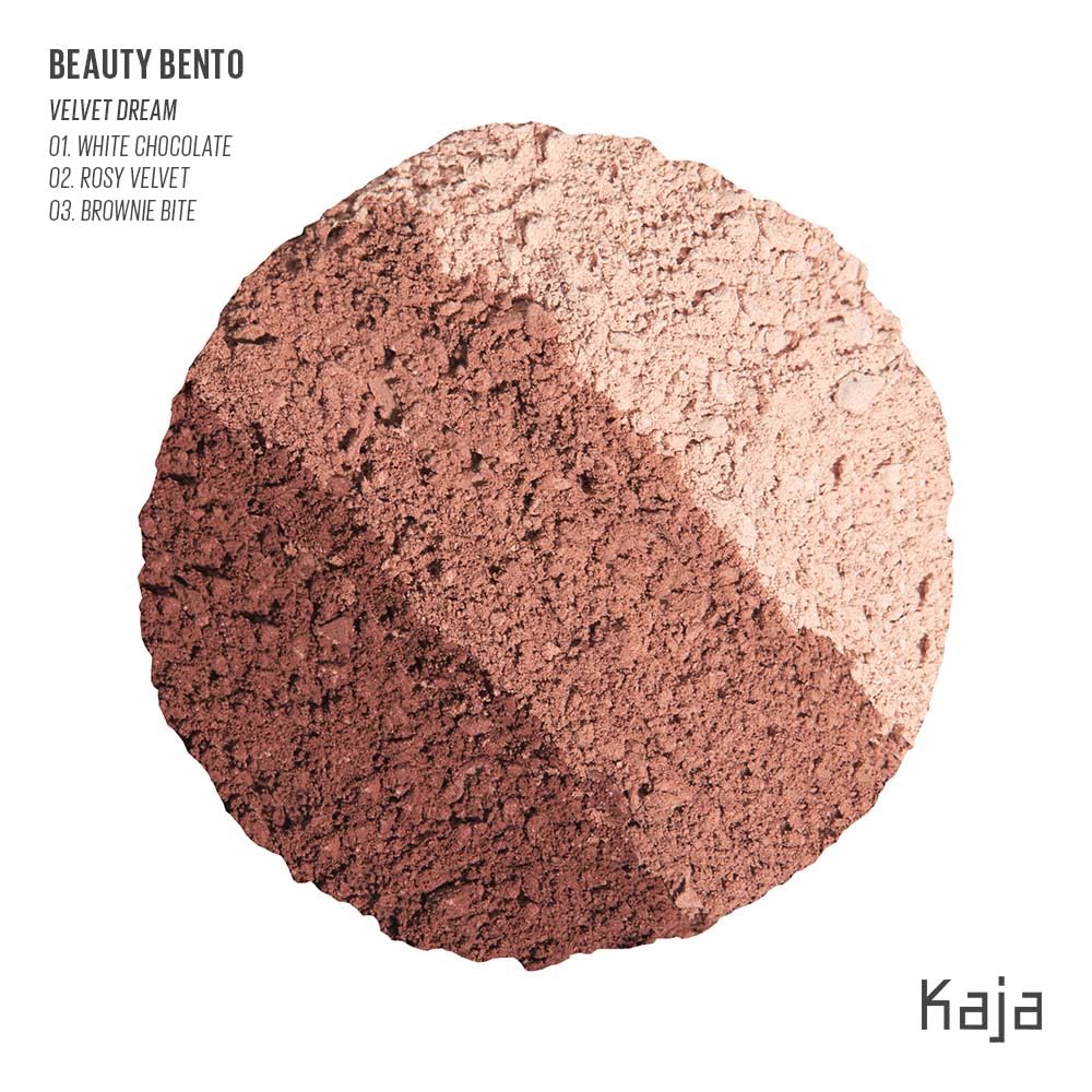 Kaja Trio brun sable, teinte polyvalente pour des regards naturels faciles.