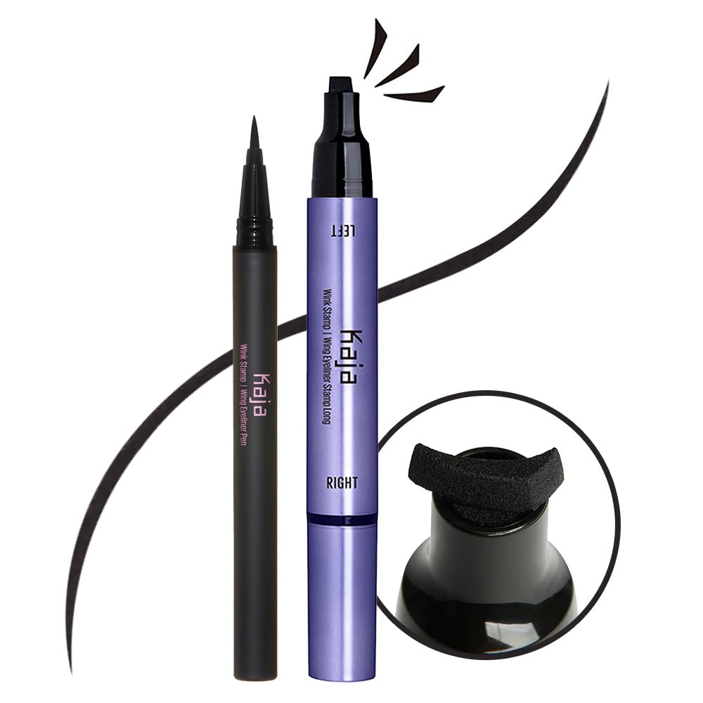 Kaja Wink Stamp Long avec embout Aile pour un trait précis.