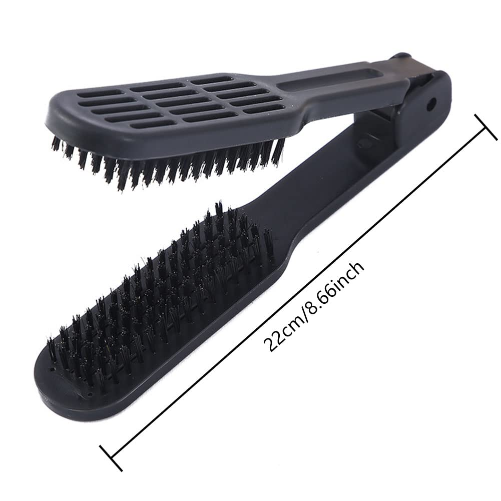 Massage capillaire doux avec la brosse Kakalote.
