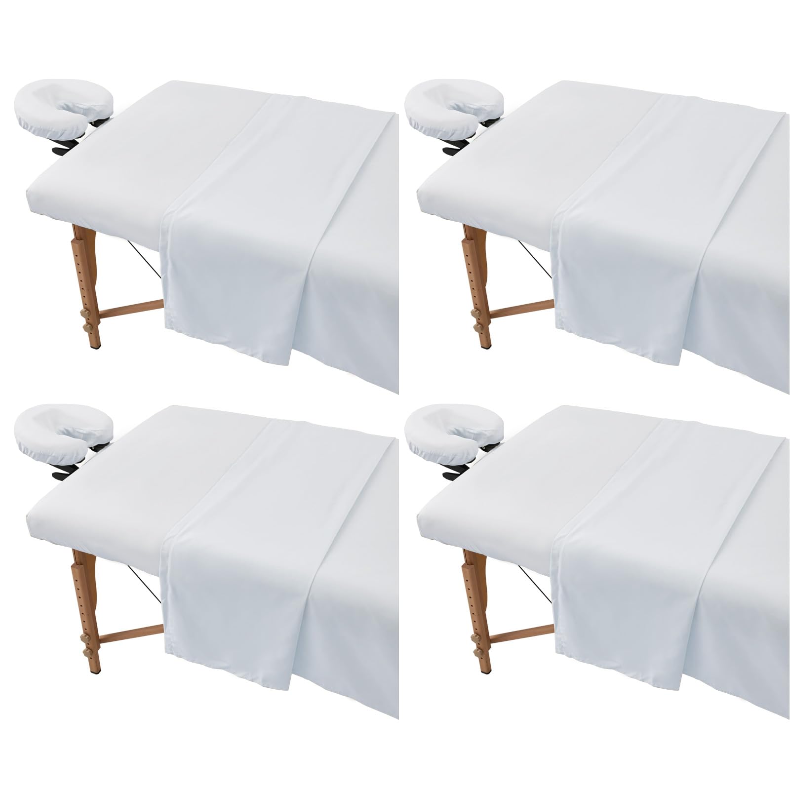 Draps de table de massage extra épais pour spa KAKU HOME, confort client.