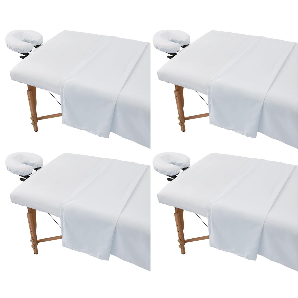 Draps de table de massage extra épais pour spa KAKU HOME, confort client.