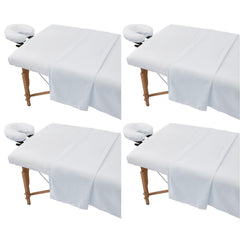 Draps de table de massage extra épais pour spa KAKU HOME, confort client.