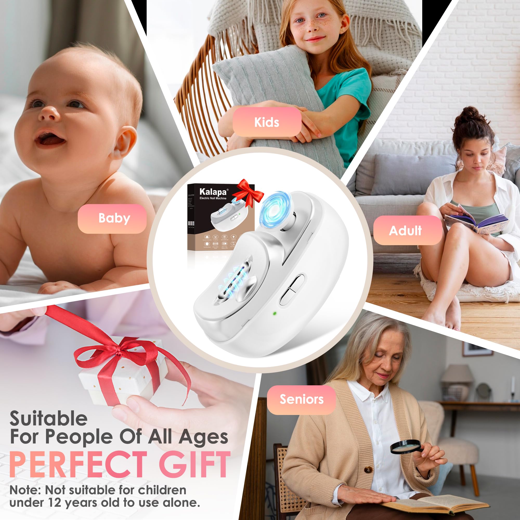 Kalapa coffret cadeau coupe-ongles, idée cadeau idéale pour elle et lui.