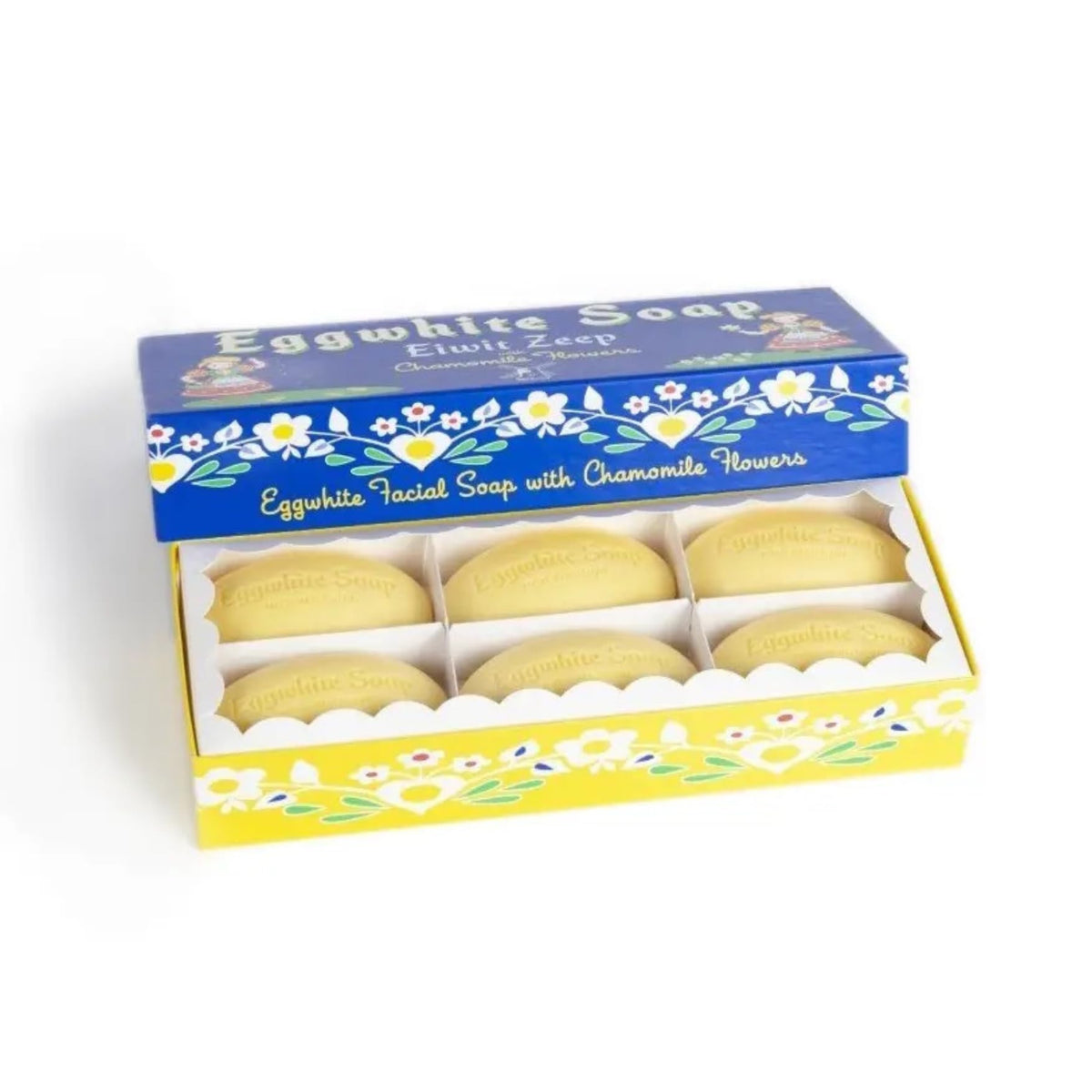 Kalastyle Savon au blanc d'œuf avec camomille, peau lumineuse et apaisée.
