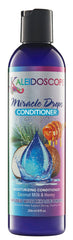 KALEIDOSCOPE MIRACLE DROPS après-shampooing : bouteille et texture soyeuse facilitant le démêlage