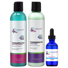 KALEIDOSCOPE MIRACLE DROPS — Bouteille du shampooing thérapeutique purifie le cuir chevelu et revitalise les cheveux.