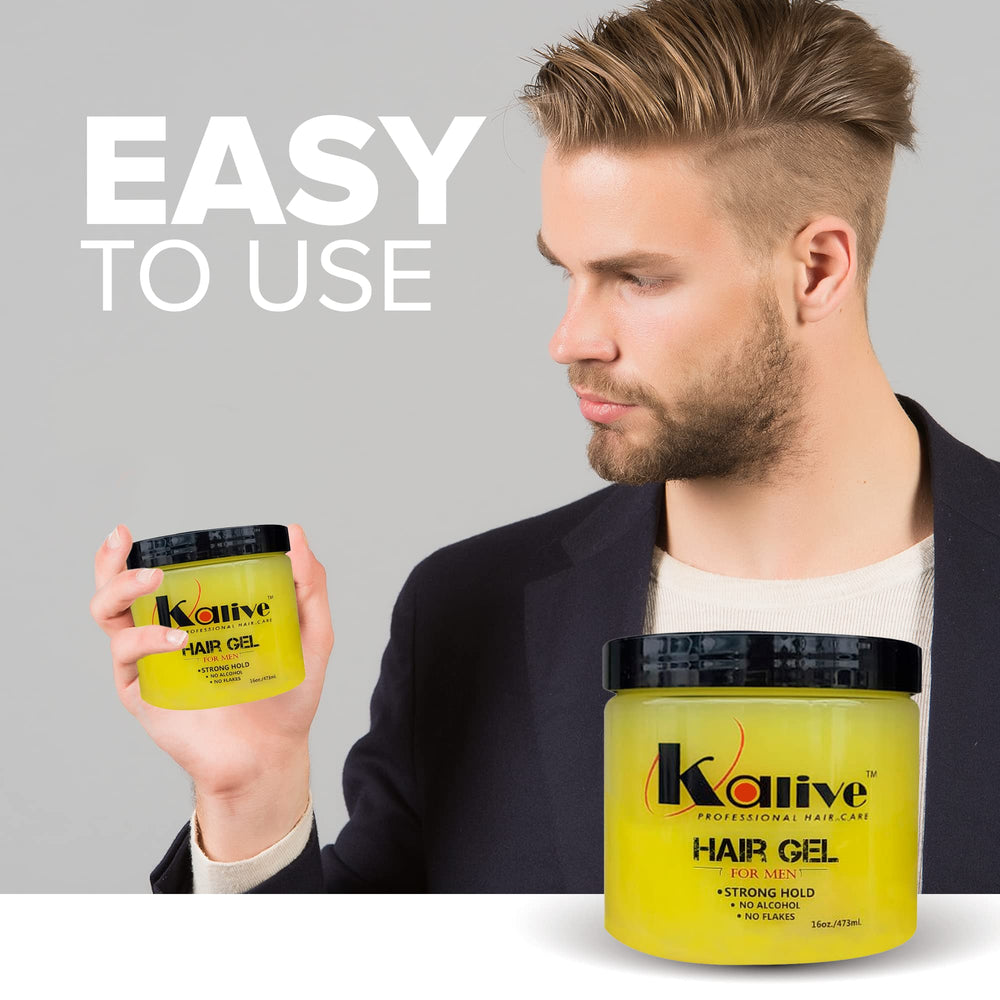 KALIVE 2 STYLE strong hold performance for crisp styles.