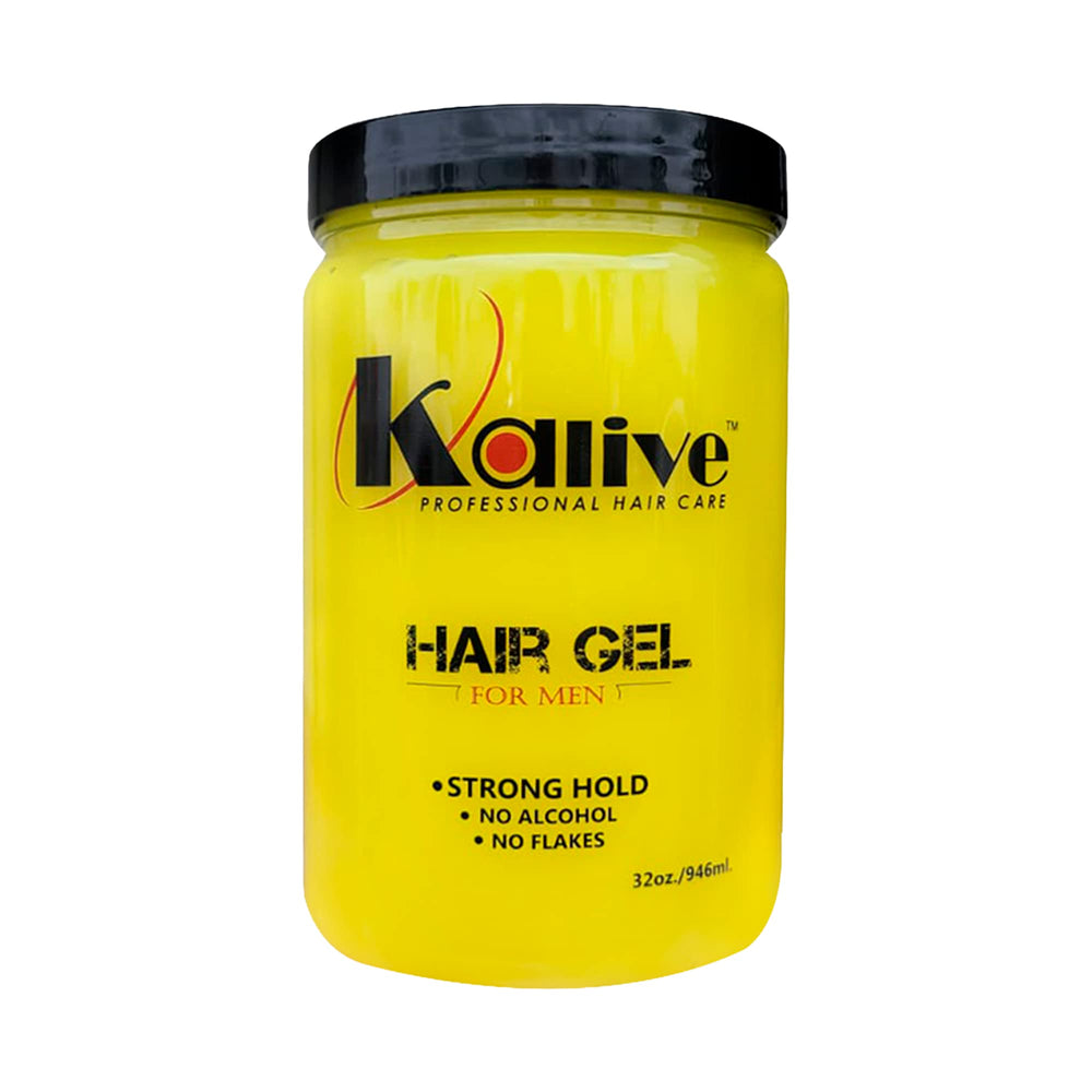 KALIVE 2 STYLE gel coiffant dans sa bouteille offrant une tenue fiable