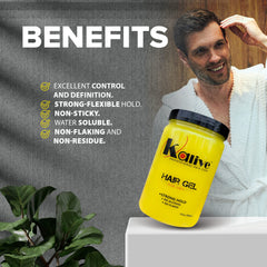 KALIVE 2 STYLE gel à formule eau-soluble sans résidus