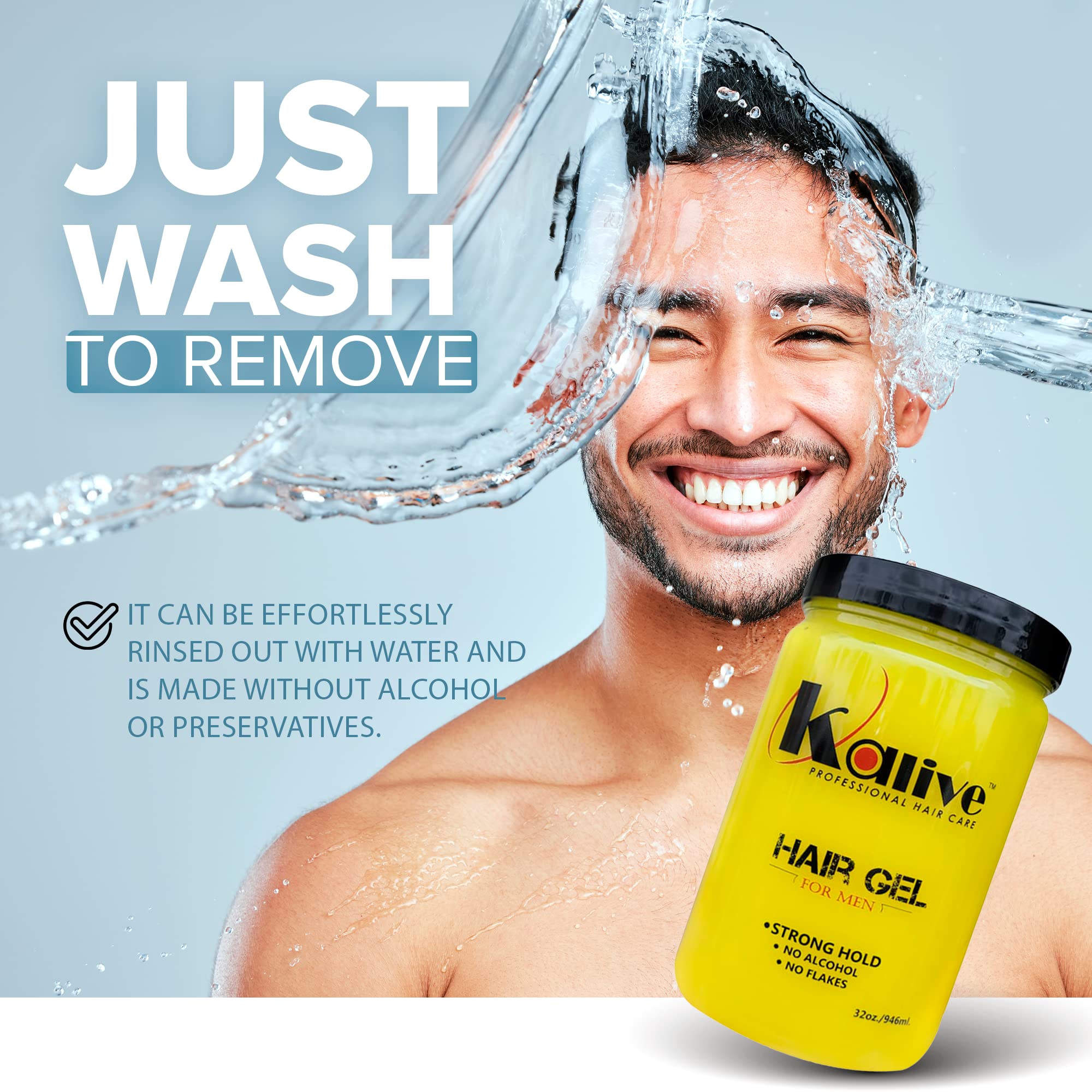 KALIVE 2 STYLE gel au parfum frais pour une sensation agréable