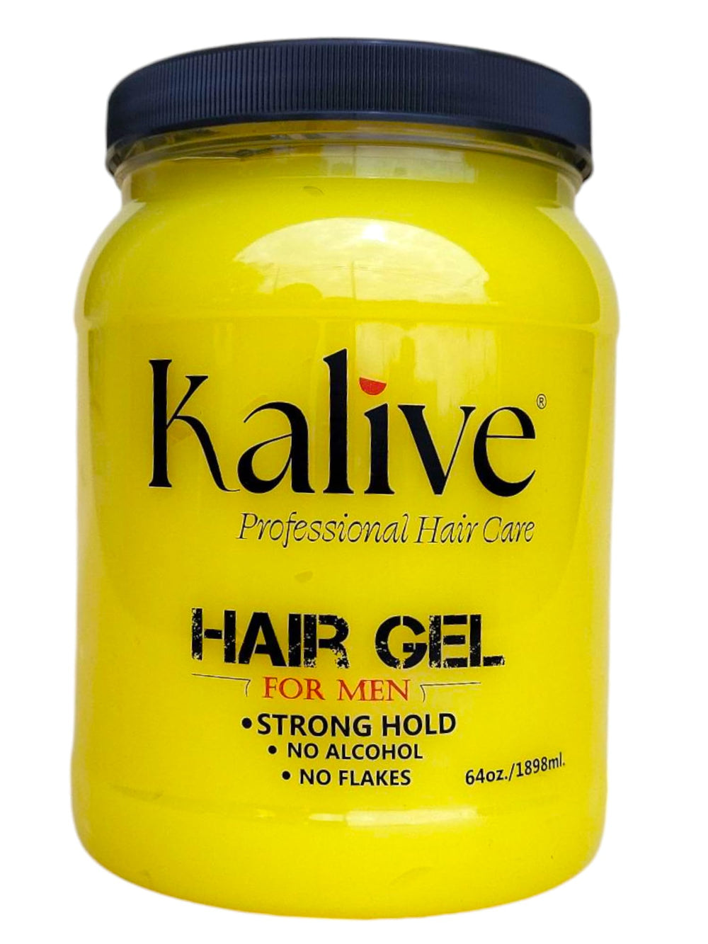 KALIVE 2 STYLE gel-coiffant pour homme, bouteille 1-9l offrant une tenue durable
