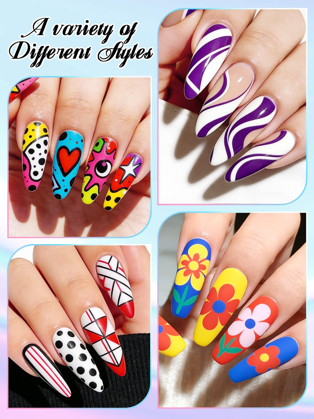 Kalolary coffret cadeau art des ongles, parfait pour offrir.