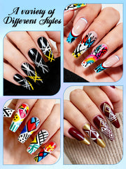 Kalolary dessin motifs fleurs sur ongles, embellit facilement les motifs.