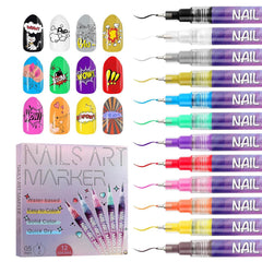 Kalolary ensemble 12 couleurs art-ongles pour designs éclatants et durables.