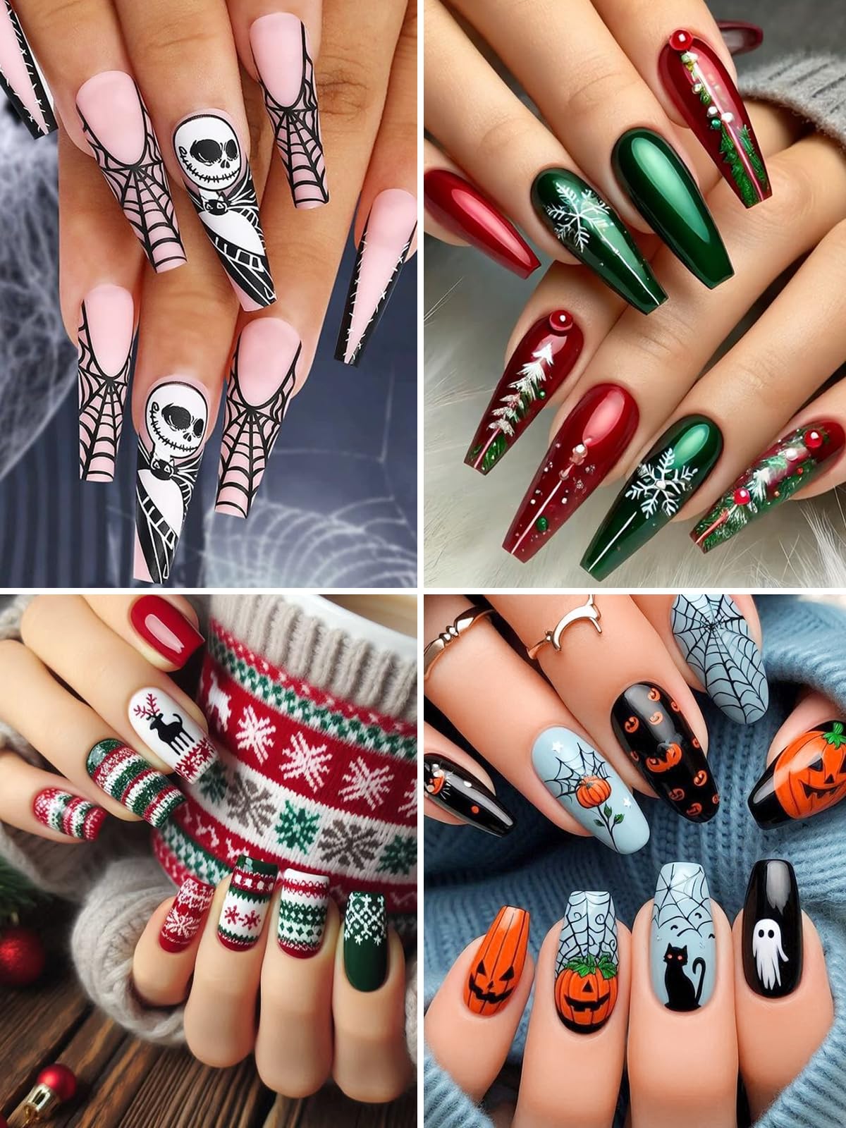 Kalolary guide d'utilisation simple pour styles d'ongles variés.