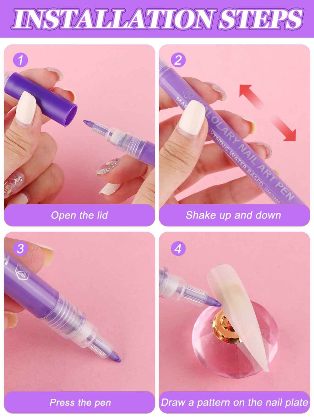 Kalolary stylo art des ongles brillance rapide et efficace.