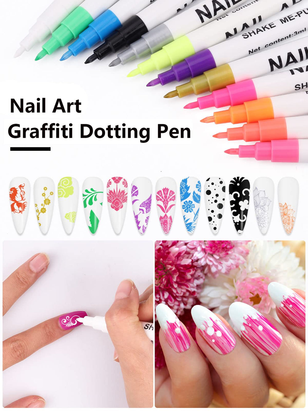 Kalolary stylo motifs ongles DIY pour personnalisation maison.