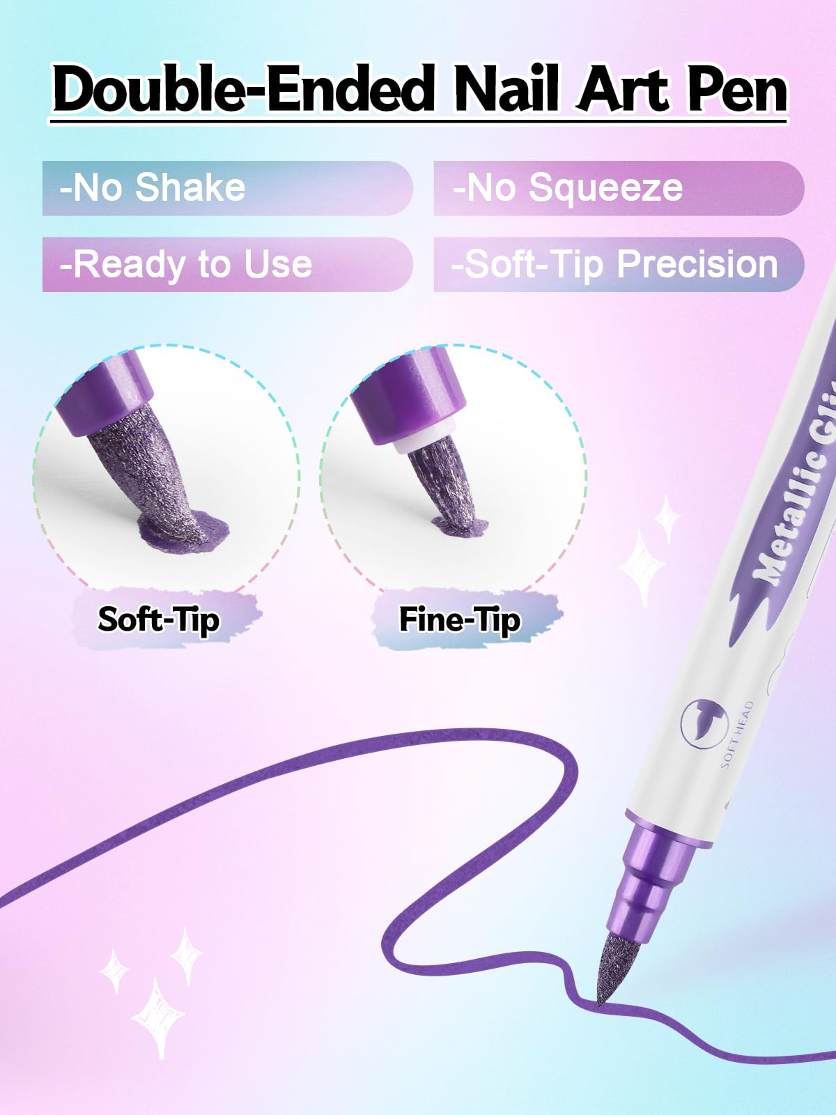 Kalolary stylo ongles points et traits création précise